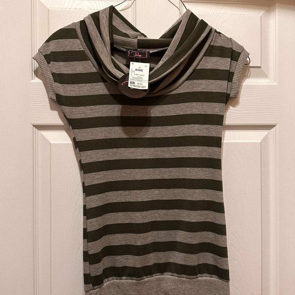 Green and Gray sweater. Size medium.